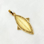 Load image into Gallery viewer, DP206. Diamond Sterling Silver Fancy Shape Pendant