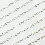 Load image into Gallery viewer, 274SS. Sterling Silver Oval and Infinity Link Chain