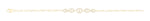 Load image into Gallery viewer, BR402445. 14k Solid Gold Diamond Paperclip Bracelet