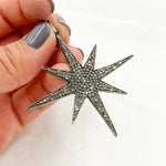 Load image into Gallery viewer, DC394. Diamond & Sterling Silver Star Pendant