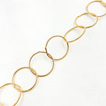 Load image into Gallery viewer, 756TWGF. 14K Gold Filled Twisted Round Link Chain