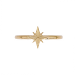 Load image into Gallery viewer, RFZ19029. 14K Solid Gold Star Ring