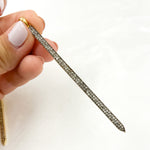 Load image into Gallery viewer, DC684. Diamond Silver Spike Pendant