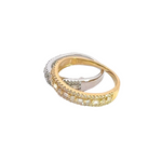 Load image into Gallery viewer, 14K Solid Gold Diamond Ring.