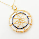 Load image into Gallery viewer, Buy Now 14K Gold Round Star Pendant