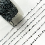 Load image into Gallery viewer, Silver Flat Marina Chains