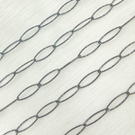 Load image into Gallery viewer, Sterling Silver Diamond Cut Oval Link Chain
