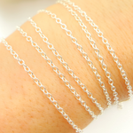Load image into Gallery viewer, Sterling Silver Cable Chains