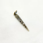 Load image into Gallery viewer, DC926. Diamond Sterling Silver Spike Pendant