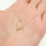 Load image into Gallery viewer, Gold Filled Drop Leverback with Ring