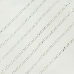 Load image into Gallery viewer, 925 Sterling Silver Long and Short Link Chain. V237SS
