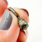 Load image into Gallery viewer, DC2003. Diamond & Sterling Silver Drop Charm