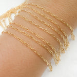 Load image into Gallery viewer, Gold Filled Smooth Marina Link Chain