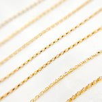 Load image into Gallery viewer, 887GF. 14K Gold Filled Oval Rolo Chain