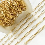 Load image into Gallery viewer, Gold Plated 925 Sterling Silver Diamond Cut Paperclip Chain