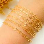 Load image into Gallery viewer, 678FGF. 14K Gold Filled Flat Oval Link Chain