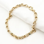 Load image into Gallery viewer, Shop Now 14K Solid Hollow Gold Cable Link Chain