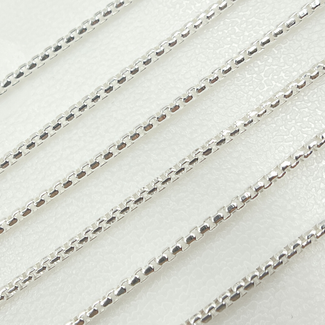 Sterling Silver Box Chains