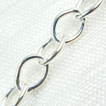 Load image into Gallery viewer, Sterling Silver Smooth Oval Link Chain