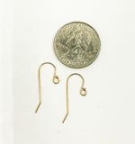 Load image into Gallery viewer, 14K Gold Filled Ball End Ear Wire. 4006418
