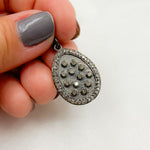 Load image into Gallery viewer, Sterling Silver Drop Pendant with Gemstone