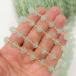 Load image into Gallery viewer, Buy Gold Plated Sterling Silver Aquacalcy Wire Chain