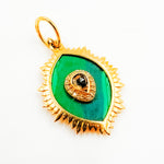 Load image into Gallery viewer, Buy 14K Solid Gold Oval Pendant