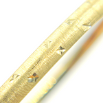 Load image into Gallery viewer, Bangle17. 14K Solid Gold Matte Textured Bangle