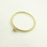 Load image into Gallery viewer, 14K Solid Gold Diamond Ring.