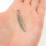 Load image into Gallery viewer, DP06. Diamond & Sterling Silver Leaf Pendant