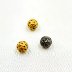 Load image into Gallery viewer, DC575. Diamond Sterling Silver Round Bead