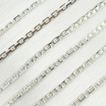 Load image into Gallery viewer, Buy Silver Diamond Cut Box Link Chain