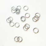 Load image into Gallery viewer, Black Rhodium 925 Sterling Silver Open Jump Ring Gauge