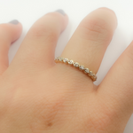 Load image into Gallery viewer, 14K Solid Gold Diamond Ring.