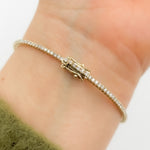 Load image into Gallery viewer, BNL68424. 14K Solid Gold Diamond Bangle