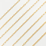 Load image into Gallery viewer, V297GF. 14K Gold Filled Paperclip Link Chain