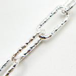 Load image into Gallery viewer, Buy Now Silver Diamond Cut Paperclip Chain