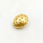 Load image into Gallery viewer, Diamond Sterling Silver Oval Bead
