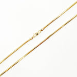 Load image into Gallery viewer, 240CCTD. 14k Solid Yellow Gold Snake Necklace