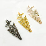 Load image into Gallery viewer, DP189. Diamond Sterling Silver Arrow Head Pendant