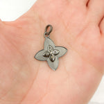 Load image into Gallery viewer, Sterling Silver Flower Pendant
