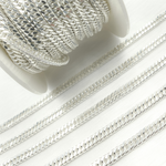 Load image into Gallery viewer, Y68SS. Sterling Silver Double Curb Chain
