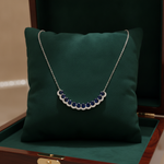 Load image into Gallery viewer, NFD72909. 14K Solid Gold Diamond and Gemstone Necklace