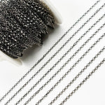 Load image into Gallery viewer, Sterling Silver Diamond Shape Link Chain