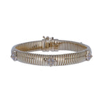 Load image into Gallery viewer, BFG61283. 14K Solid Gold Elegant Diamond Bangle