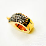 Load image into Gallery viewer, DC667. Diamond & Sterling Silver Magnetic Bail Clasp