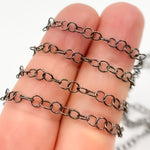 Load image into Gallery viewer, Sterling Silver Cable Link Chain