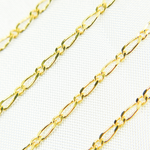 Load image into Gallery viewer, Buy Solid Yellow Gold Short & Long Link Chain by Foot