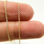 Load image into Gallery viewer, OJ30069. 14K Solid Gold Necklace With 7 Rectangles in the Center