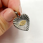 Load image into Gallery viewer, Diamond Silver Heart Pendant